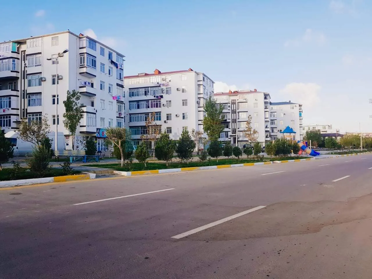 Masazır, Qurtuluş 93 kompleksi, Baxçalı evlər